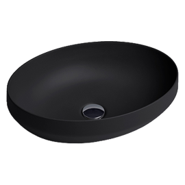 Umivaonik umetnicki AXA - DECUS 50x35cm [8510007][black,matt]